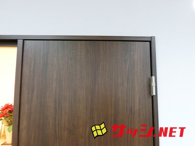 木製ドアへのドアクローザー取付　施工事例　名古屋市東区